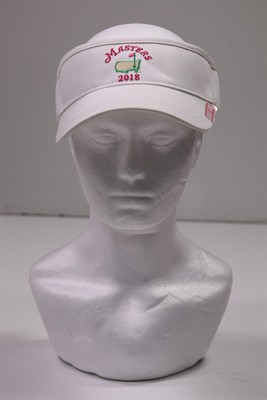 New! Masters 2018 White/Pink Golf Hat Visor Augusta National by American Needle