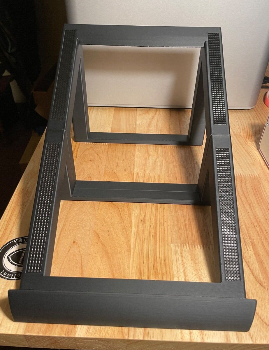 Tascam Model 12 Mixer tabletop stand - 3d Printed - Black w Tascam Model 12 Mixer tabletop stand - 3d Printed - Black w