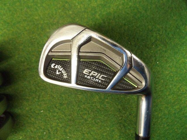 Callaway EPIC STAR Irons #7-9.P.A(5Clubs)/SPD/Flex:R/Iron