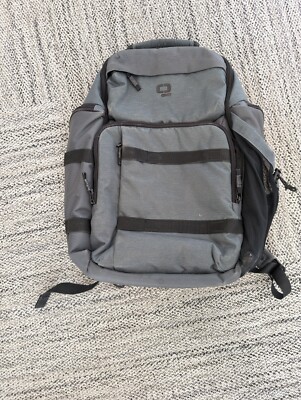 OGIO Prospect Tech Vault LPS Laptop Backpack Airflow Black And Grey Travel Bag