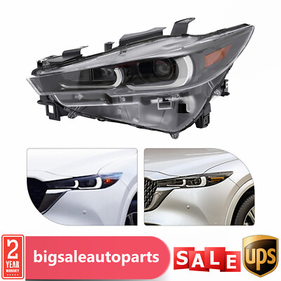 For 2022-2024 Mazda CX-5 Full LED Headlamp Non-AFS&LED DRL Driver Side Headlight
