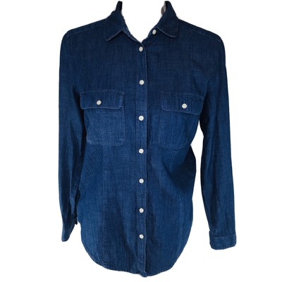 loft softened chambray shirt