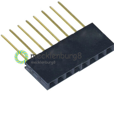 10Pcs 8 Pin 2.54 mm Stackable welding Long Legs Femal Header For Arduino Shield
