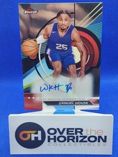2023-24 Topps Finest Basketball Danuel House Base Auto #FA-DH Detroit
