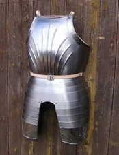 HMB Medieval Knight Gothic armor chest Plate Cuirass Armor Breastplate W Tassets