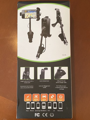 Smartphone Holder With USB Charger- Brand New Delux iPhone - Picture 2 of 4