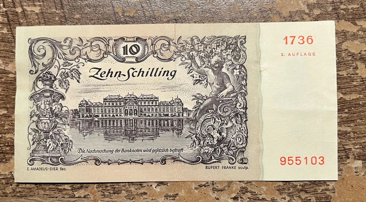 曾流通未分级纸币奥地利纸币| eBay