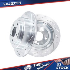 10.47 inch Rear Drilled Disc Brake Rotor For Subaru Forester Impreza Legacy 9-2X