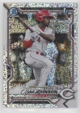 2021 Bowman Chrome Prospects Speckle Refractor 262/299 Ivan Johnson #BCP-149 3wu