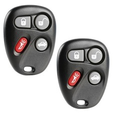 2 Remote Keyless Entry Car Fob Replacement For GM Vehicles 4b (25695954)