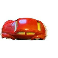 Vintage 1960s Tonka Red Volkswagen VW Beetle Bug #52680 Vintage  8