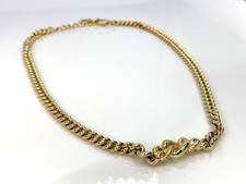Dior gold-colored necklace choker