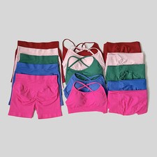 Yoga Set Workout Sets Women Tracksuit Gym Push Up Fitness Running Workout Sports