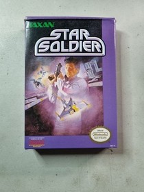 Star Soldier (Nintendo Entertainment System NES, 1989) Cib Complete