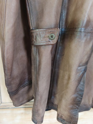 Matchless Batman Leather Jacket Size XXL Mens Brown Bruce Wayne - Picture 14 of 21