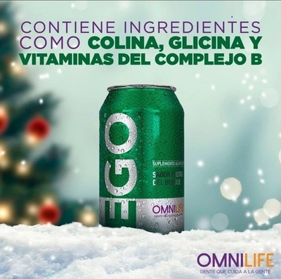 Ego Frutas Del Bosque ( 24  Pack) 355 Milliliter Each Can. Ego Frutas  Omnilife 