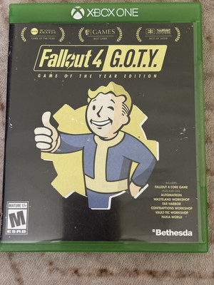 Bethesda Fallout 4 G.O.T.Y. Xbox One Add-On w/ Case NTSC-U/C M 2017