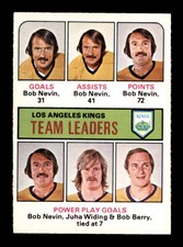 1975 O-Pee-Chee NHL #320 Nevin/Juha Widing/Berry TL NM/NM+ X3292832