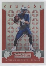 2016 Panini Rookies & Stars Crusade Red 1/99 Marcus Mariota #5 11pj