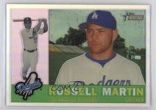 2009 Topps Heritage Chrome Refractor 349/560 Russell Martin #C55 7eo