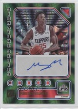 2023-24 Donruss Signature Series Holo Green Laser 13/75 Moussa Diabate Auto 12e2