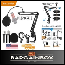 Upgrade Your Studio with our Adjustable Microphone Boom Arm  Accessories