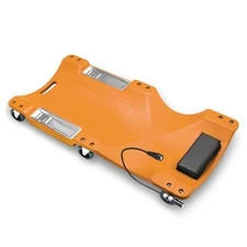 PM PERFORMOTOR 40 Inch Low Profile Plastic Rolling Garage Shop Floor Orange