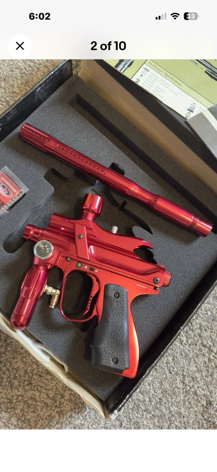 ¡¡NUEVO!! MARCADOR PAINTBALL INDIAN CREEK DESIGN ICD PROMASTER Foto 3 de 4