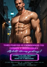 HOT DADDY - Fine Art Photo - Sexy beautiful muscular Gay Male - 8.5x11in 10125