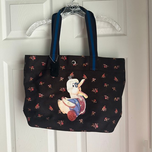 Coach Fisher Price Doodle Duck Canvas Tote Bag Rare