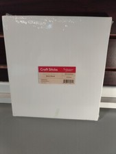 Artlicious Premium Quality 200 Pcs Birch Wood Craft Sticks 4.5 Inch Length