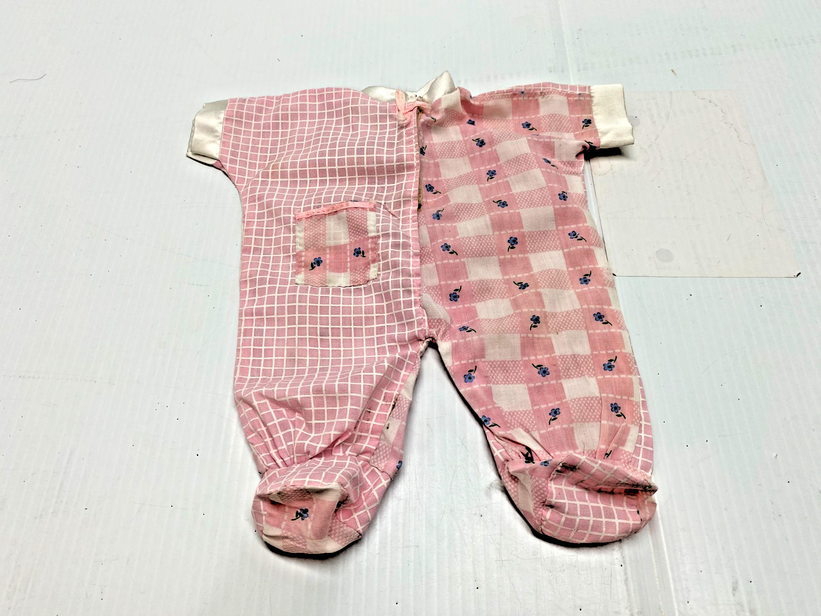 Vintage Romper -Jumpsuit outfit  for Baby Doll about 14