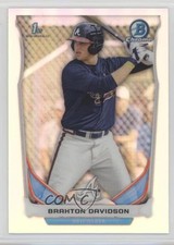 2014 Bowman Draft Chrome Refractor Braxton Davidson #CDP28 0a3