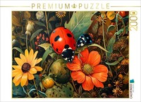 Calvendo Puzzle MarienkäFer Auf Den BlüTen | 2000 Teile Lege-GrößE 90 × 67 Cm Fo