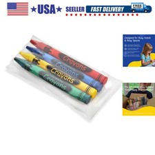 25 Sets of 4-Packs 100 Bulk Crayons   Non-Toxic, Individually Wrapped, Perfec...