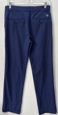 Boys Vineyard Vines Performance Breaker Chino Pants Sz 18 Navy Blue Poly Blend