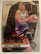 2024 WNBA Panini Prizm Isabelle Harrison Autographed Card Chicago Sky TC1893
