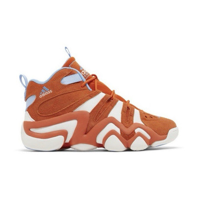 adidas Crazy 8 Team Orange/Cloud White/Team Light Blue Mid Top Suede IE7224
