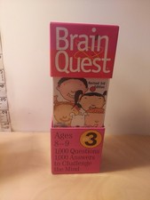 Brain Quest Grade 3 1000 Questions  Answers , Very Good Condition