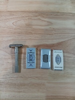 Gillette Slim Adjustable1962年 ヴィンテージ Vintage Gillette Slim Adjustable 1960's Double Edge Safety Razor 1