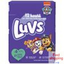 Luvs Pro Level Leak Protection Diapers Size 6 35 lbs , 21 set