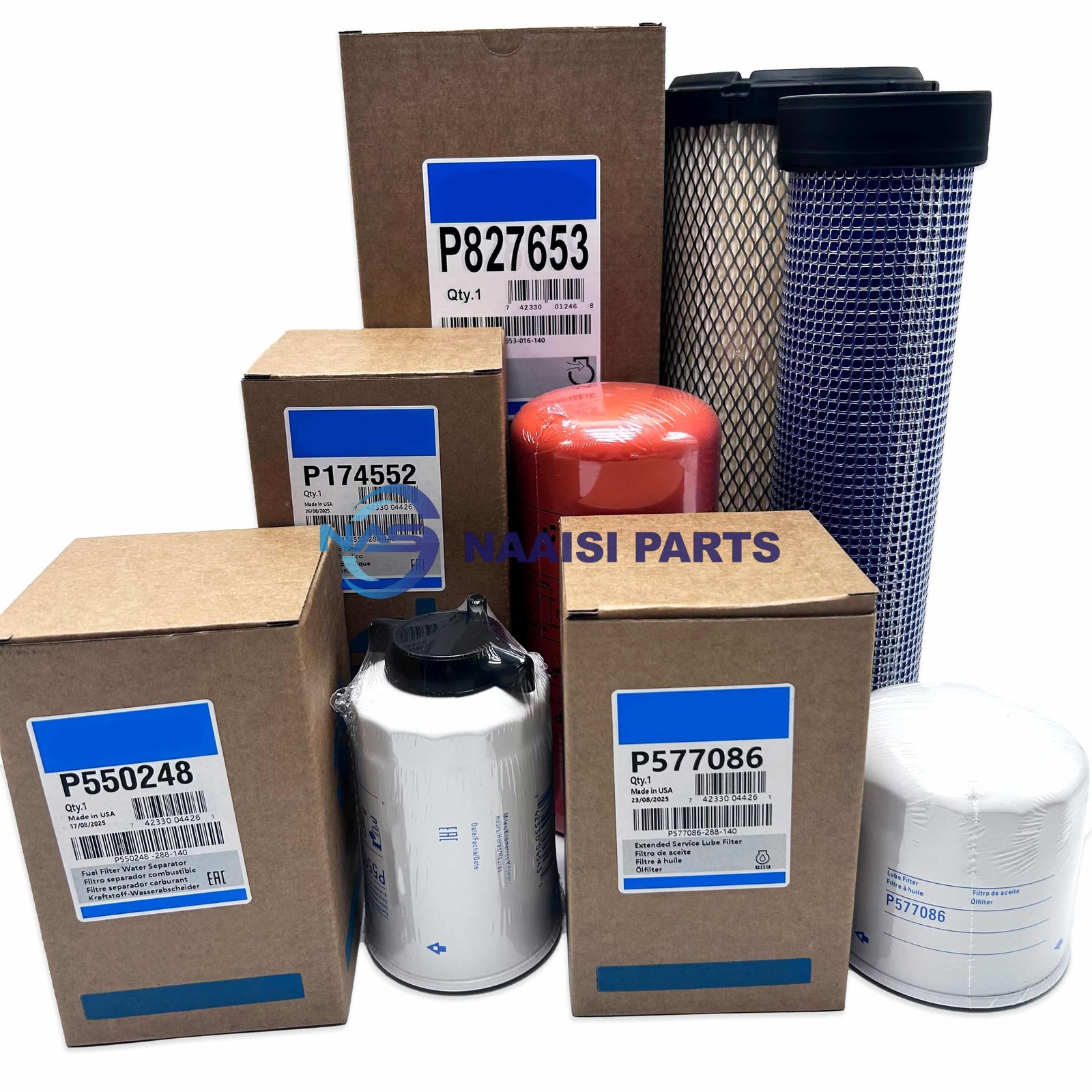 OEM Filter Kit For New Holland L180 L185 LS180.B LS185.B LT185.B ...