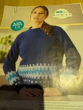 Box Pullover Strickmuster.