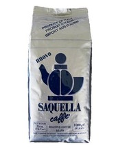 Saquella Miscela Blu stark, cremig, Robust, präsent im Nachgeschmack - 1 Kg ganz