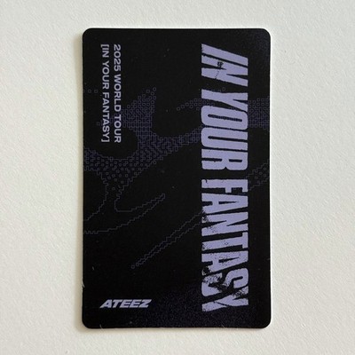 ATEEZ 2025 World Tour IN YOUR FANTASY MD Trading Card Official