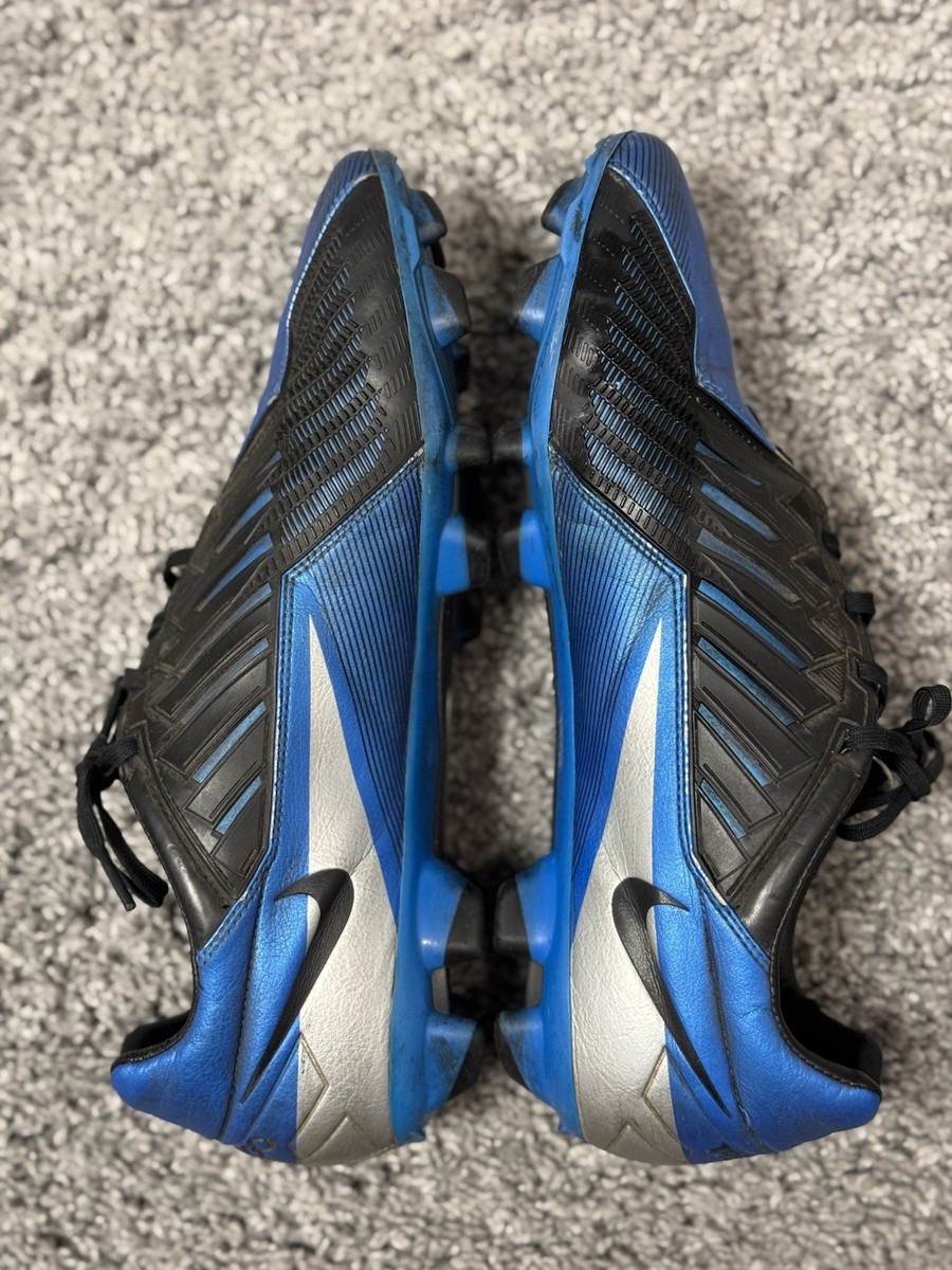 NIKE MENS T90 STRIKE IV FG 472562 400 CLEATS SOAR BLUE SOCCER