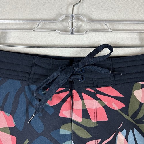 Old Navy Boardshorts Herren Gr. 32 Blumen Palmen Bademode Strand Stretch Sommer - Bild 2 von 9