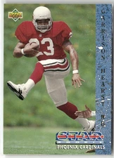 1993 UPPER DECK #23 GARRISON HEARST PHOENIX CARDINALS RC