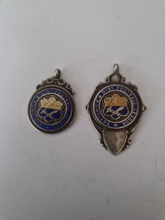 Smethwick & District Football League Vintage 1944 45 Medals X2