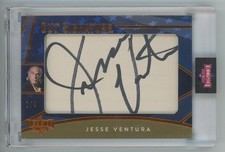 2024 Decision Jesse Ventura Auto Cut Signature 1/4 Autograph